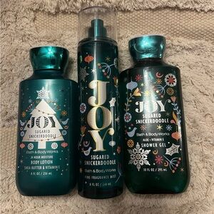 Brand New, Sugared Snickerdoodle Set, Bath and Body Works